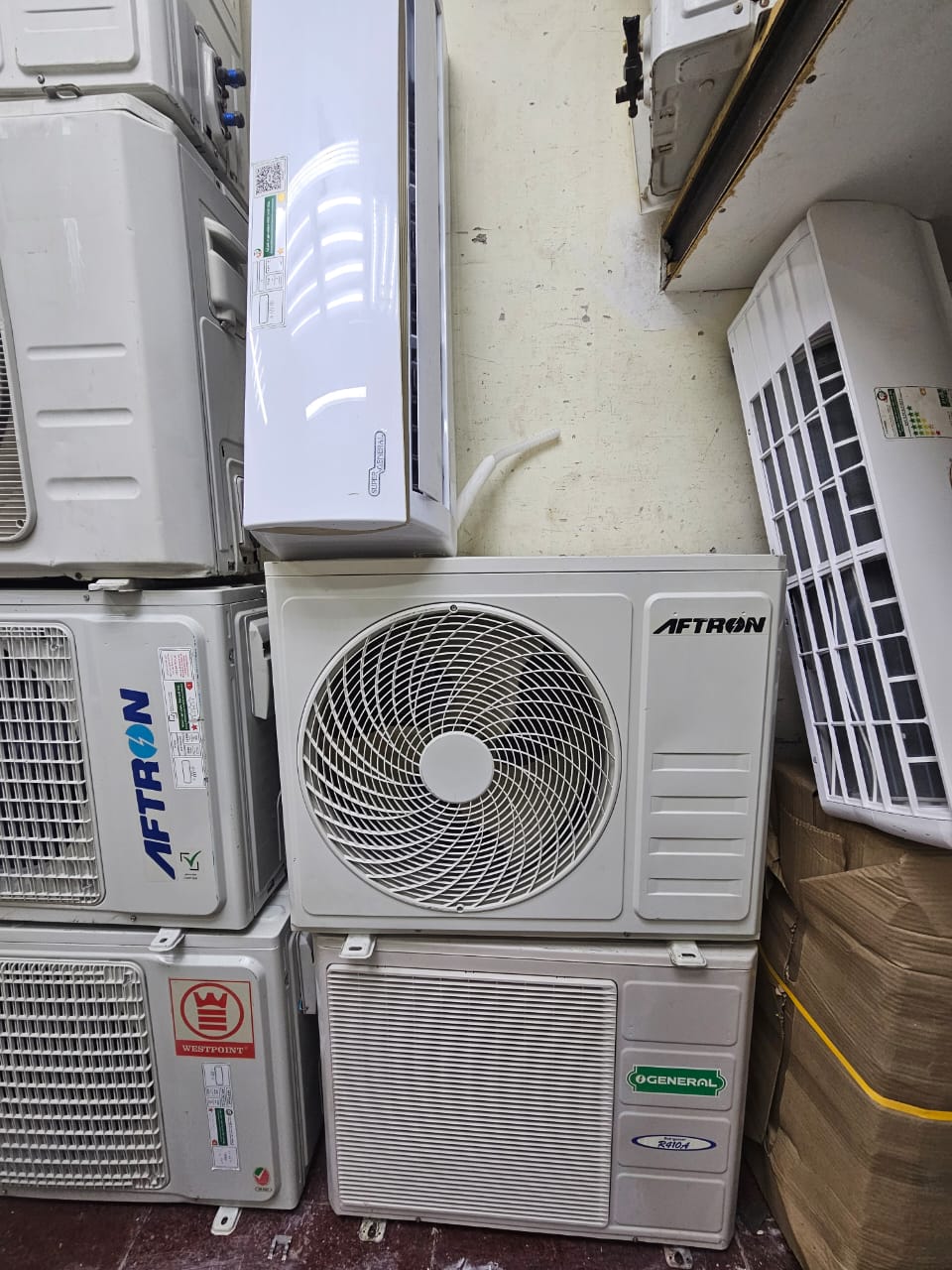 Used split AC indoor and outdoor units buyer in Dubai UAE - working or scrap condition